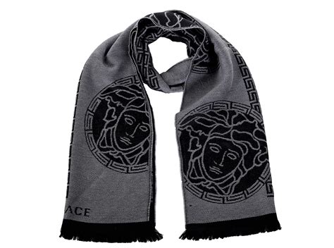 versace foular|versace wool scarf.